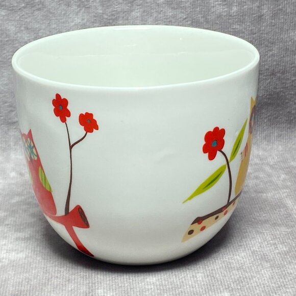 Colorful Owl Ceramic Coffee Mug by Just Mugs 14 oz Cup - Picture 3 of 12